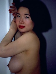 Here is some photos of my sexy japanese wife posing for you